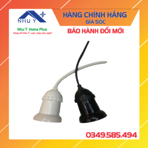 Đui đèn chống nước E27 chuyên lắp ngoài trời