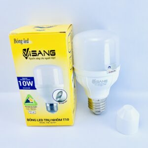 Bóng LED trụ nhôm nhựa ViSANG T10
