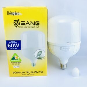 Bóng LED trụ nhôm ViSANG T60